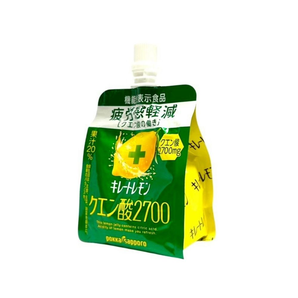 POKKA SAPPORO 檸檬酸2700 檸檬果凍飲165g