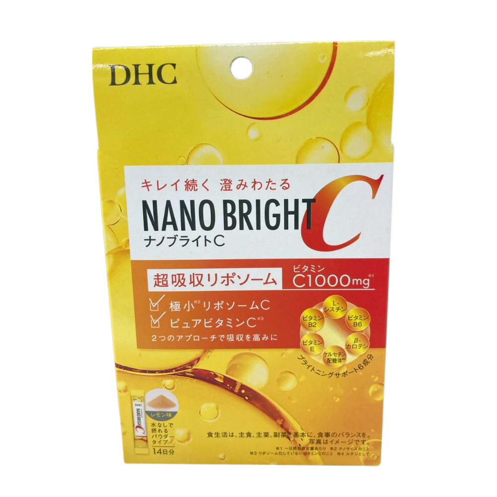 DHC Nano Bright 維他命C粉 14包