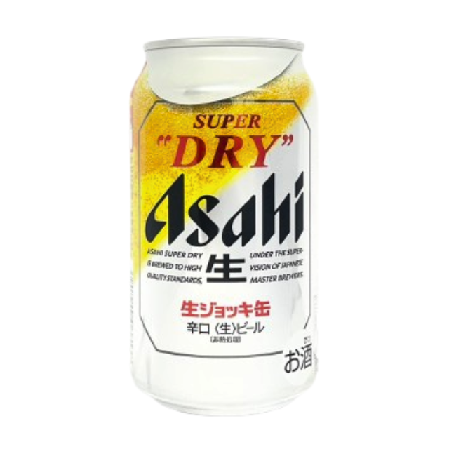 朝日ASAHI SUPER DRY 生啤酒極泡罐340ml