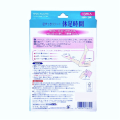 資料 獅王LION休足時間足部清涼舒緩貼片18片入