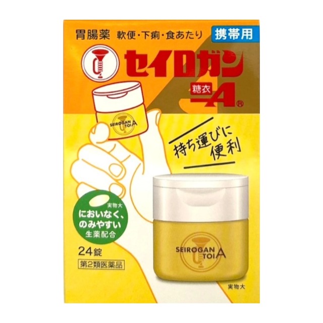 大幸藥品 喇叭牌正露丸 糖衣A 攜帶用 24錠