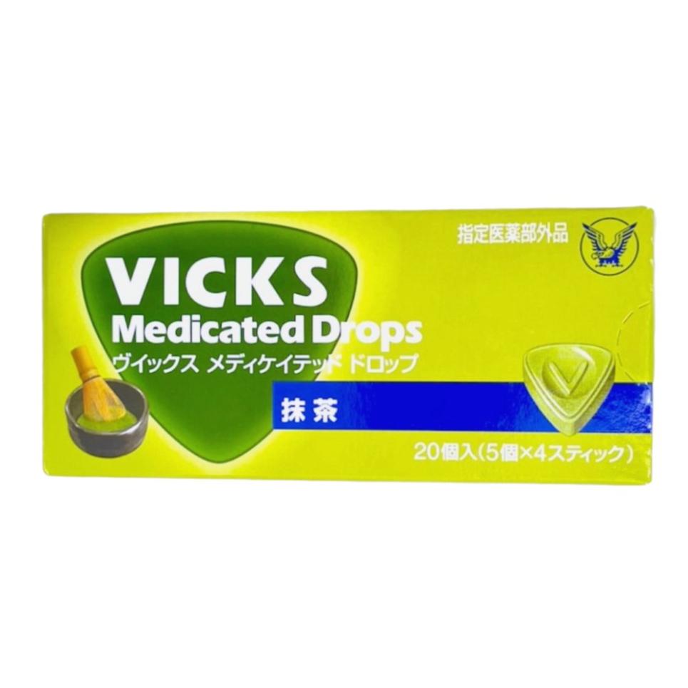 大正製藥 VICKS喉糖 抹茶 20個