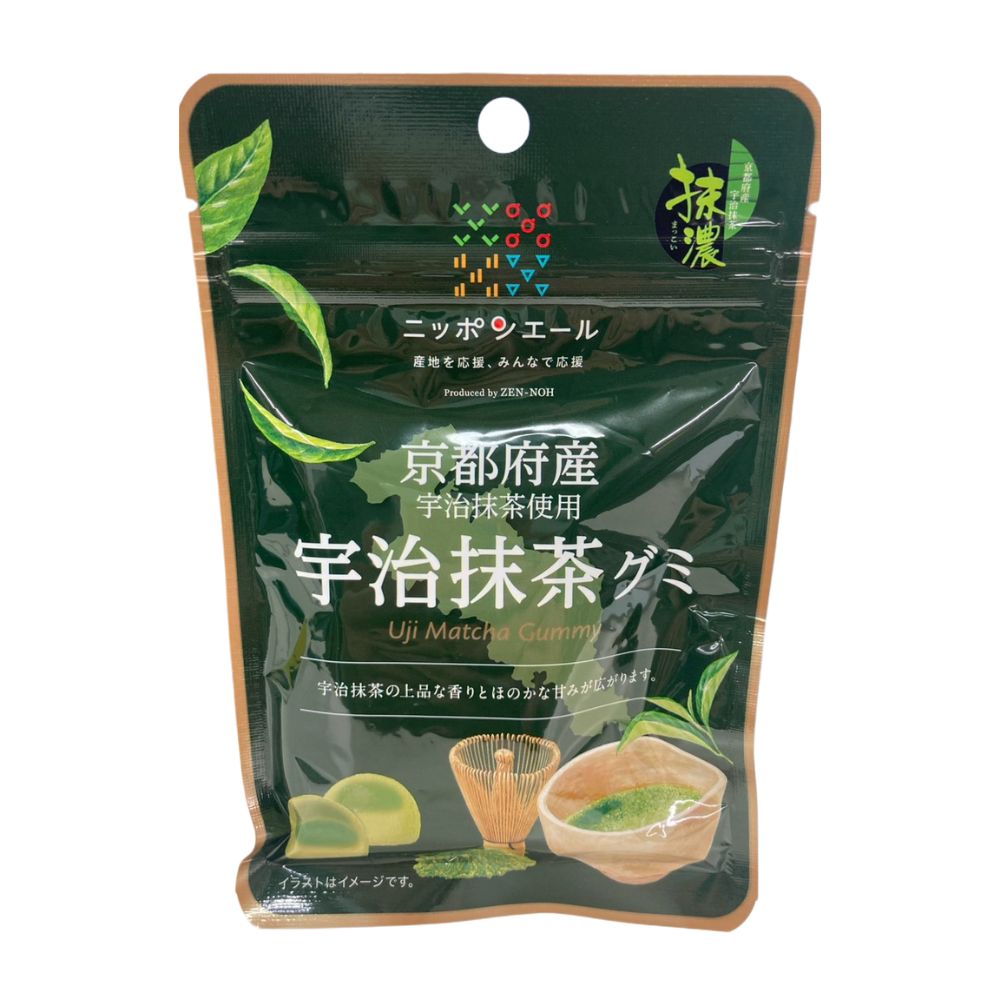 JA全農 Nippon Yell 京都府產 宇治抹茶軟糖 40g