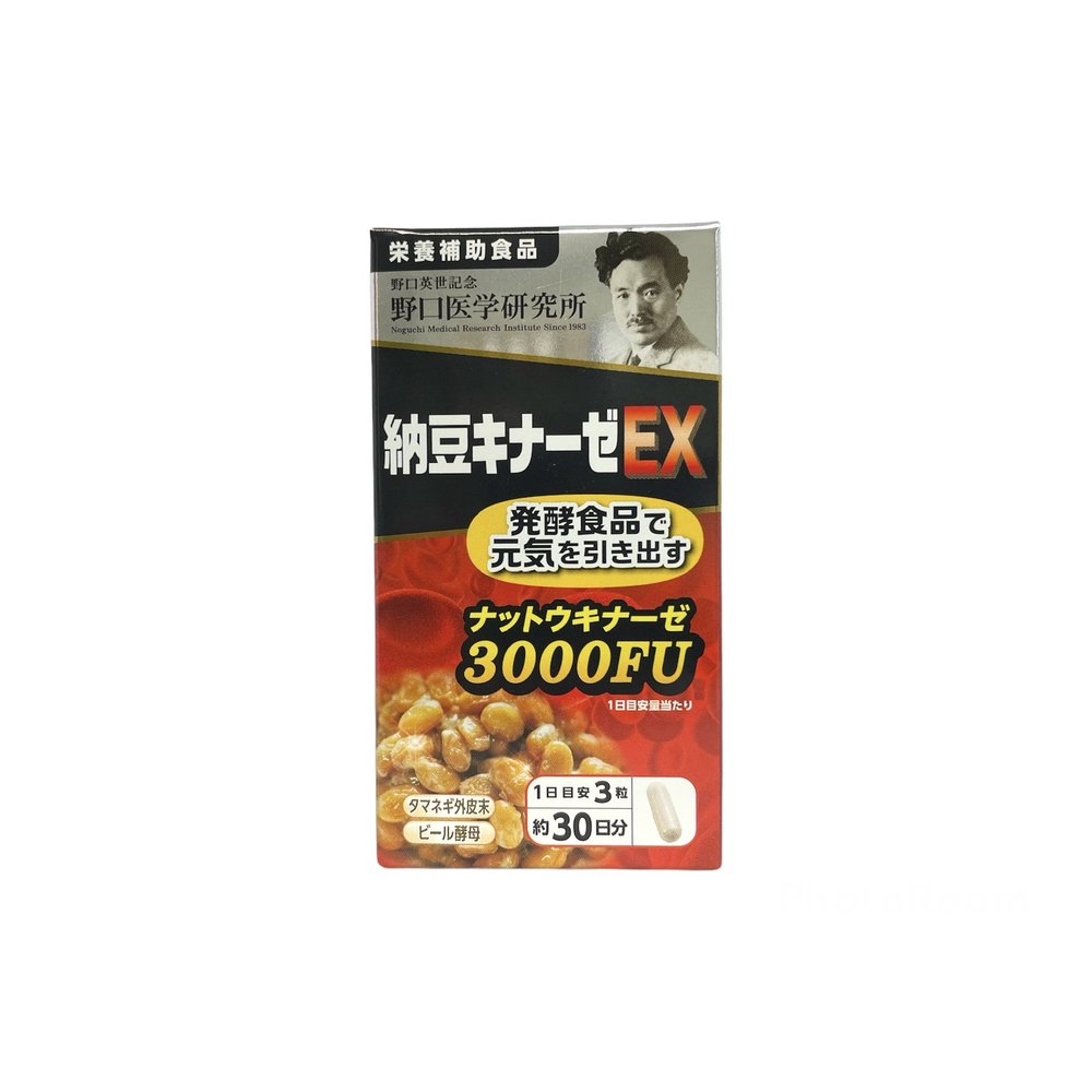 野口醫學研究所3000fu納豆菌膠囊EX 約30日分(90粒)