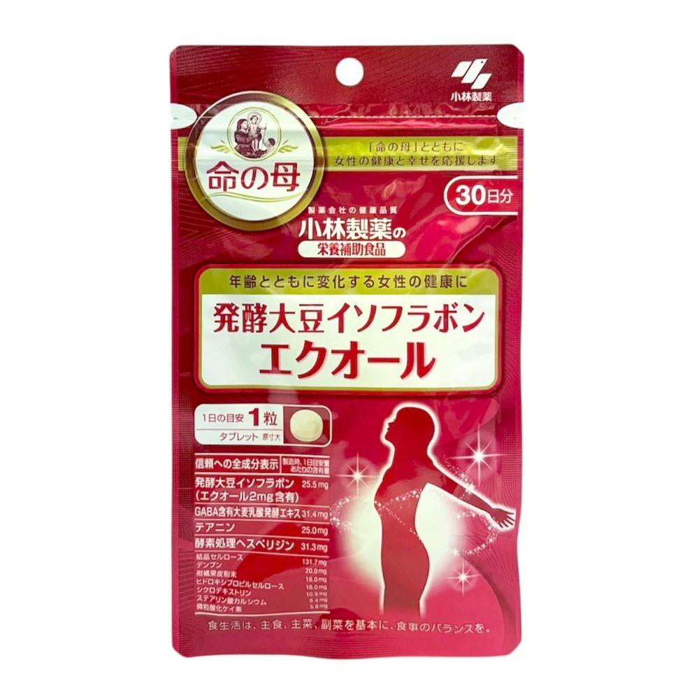 小林製藥 命之母 大豆異黃酮雌馬酚 30天份(30粒)